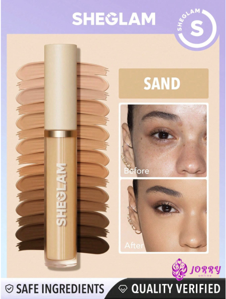 SHEGLAM Like Magic 12Hr Full Coverage Concealer- - sand